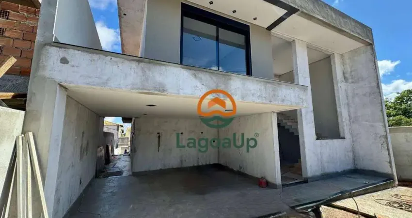 Casa com 3 dormitórios à venda, 243 m² por r$ 1.890.000 - praia angélica - lagoa santa/mg