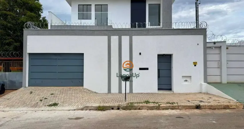 Casa com 4 dormitórios à venda, 221 m² por r$ 1.500.000 - lundceia - lagoa santa/mg