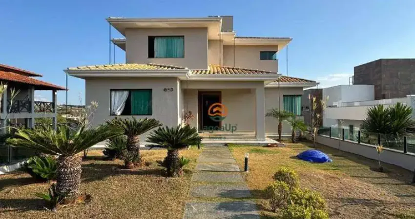 Casa com 5 dormitórios à venda, 320 m² por r$ 2.090.000,00 - condomínio jardins da lagoa - lagoa santa/mg