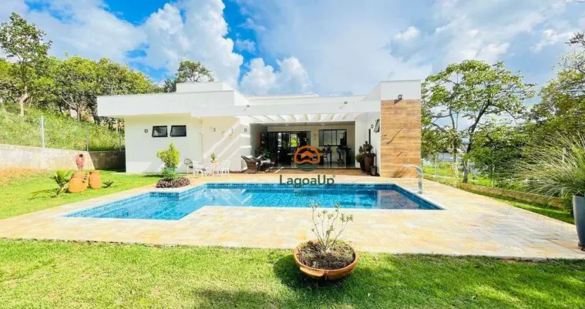 Casa com 4 dormitórios à venda, 309 m² por r$ 2.600.000,00 - condomínio boulevard - lagoa santa/mg