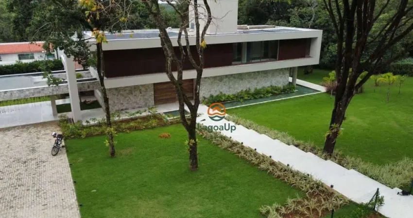 Casa com 5 dormitórios à venda, 715 m² por r$ 8.900.000,00 - condomínio estância das amendoeiras - lagoa santa/mg