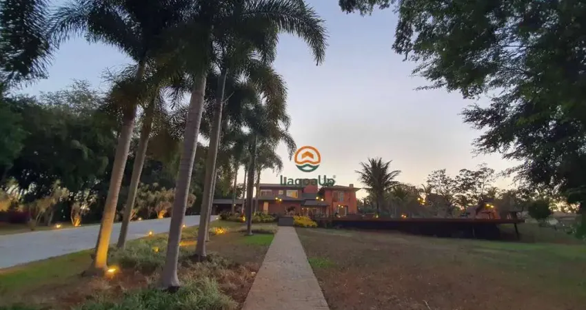 Casa com 5 dormitórios à venda, 450 m² por r$ 10.000.000,00 - condomínio estância das amendoeiras - lagoa santa/mg