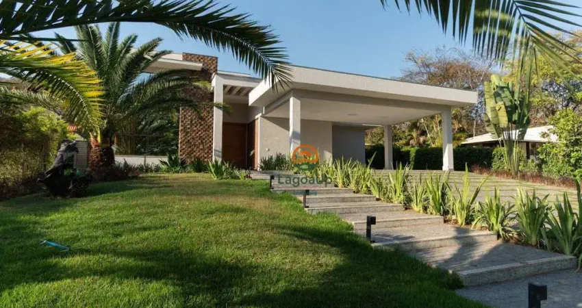 Casa com 4 dormitórios à venda, 394 m² por r$ 5.490.000,00 - condomínio condados da lagoa - lagoa santa/mg