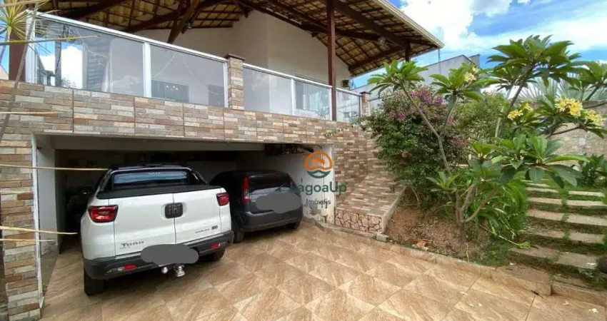 Casa com 3 dormitórios à venda, 160 m² por r$ 795.000,00 - lagoa mansões - lagoa santa/mg