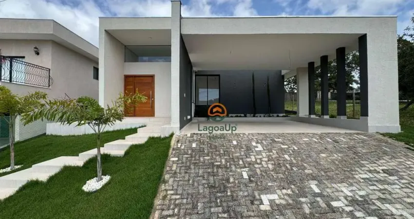 Casa com 3 dormitórios à venda, 239 m² por r$ 1.380.000,00 - condomínio gran royalle - lagoa santa/mg