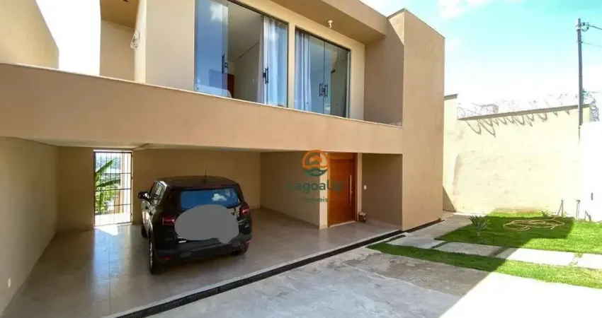 Casa com 3 dormitórios à venda, 286 m² por r$ 1.790.000,00 - joá - lagoa santa/mg