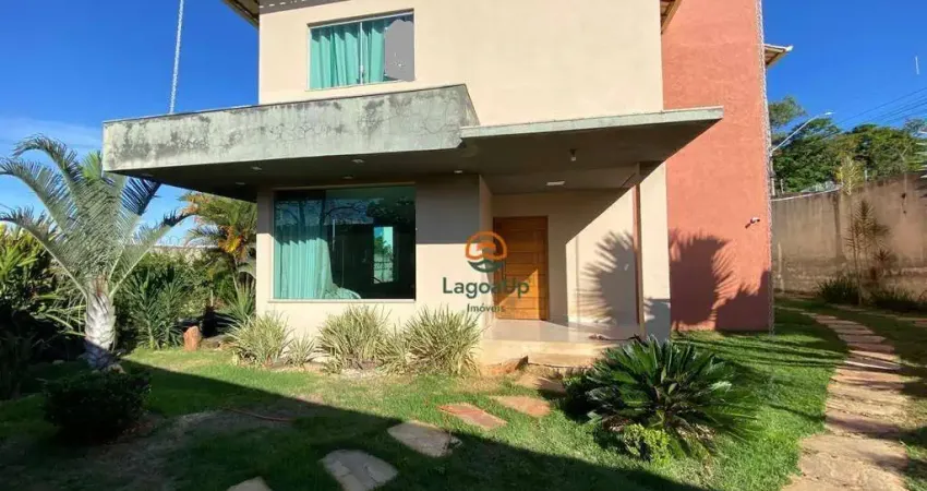 Casa com 3 dormitórios à venda, 246 m² por r$ 1.350.000,00 - recanto da lagoa - lagoa santa/mg