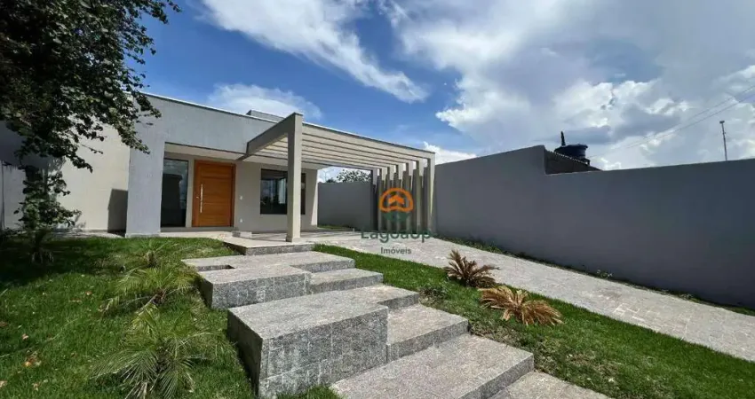 Casa com 3 dormitórios à venda, 150 m² por r$ 1.290.000,00 - lundceia - lagoa santa/mg