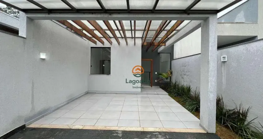 Casa com 3 dormitórios à venda, 129 m² por r$ 780.000,00 - portal do sol - lagoa santa/mg