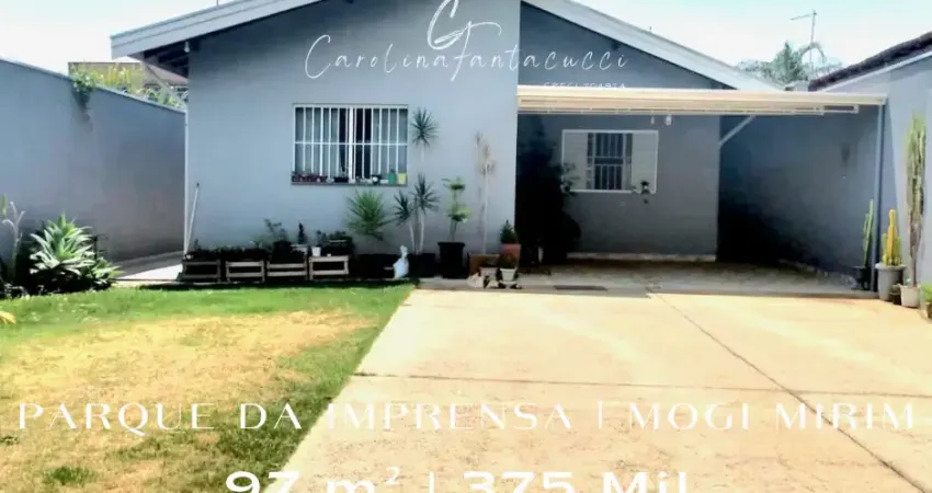 Casa com 3 quartos à venda no Parque da Imprensa, Mogi Mirim