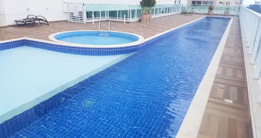 Apartamento com 03 dormitórios sendo 02 suítes e 2 garagens, semimobiliado em barreiros - são josé, sc