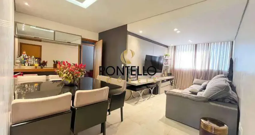 Apartamento área privativa à venda, 3 quartos, 1 suíte, 2 vagas, buritis - belo horizonte/mg