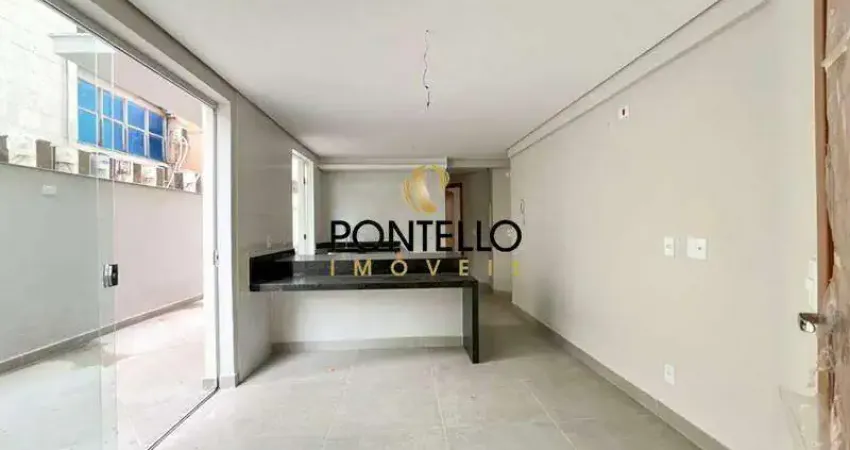 Apartamento área privativa à venda, 2 quartos, 1 suíte, 1 vaga, funcionários - belo horizonte/mg