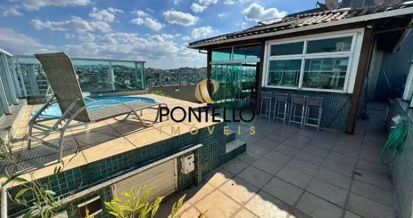 Cobertura à venda – 4 quartos (1 suíte) – 4 vagas – 246 m² – nova floresta