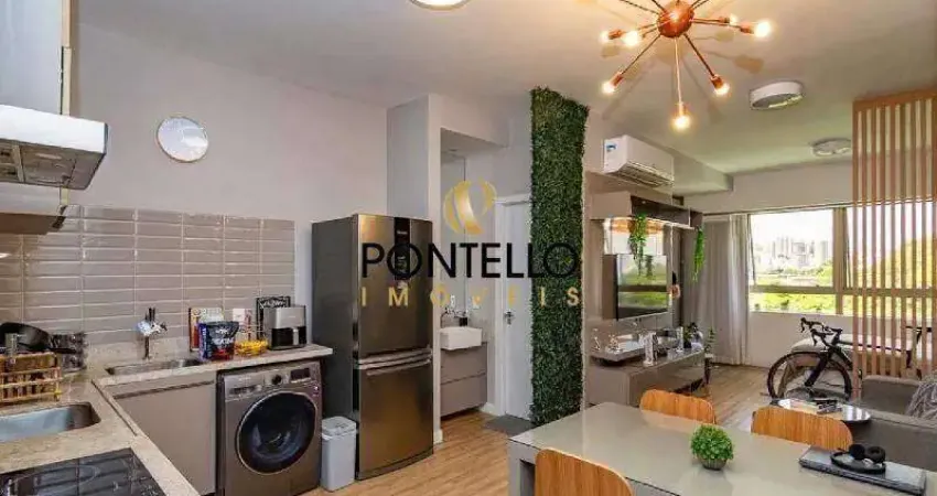 Apartamento de aproximadamente 40m² à venda – 1 quarto, 1 suíte, 1 vaga – barro preto