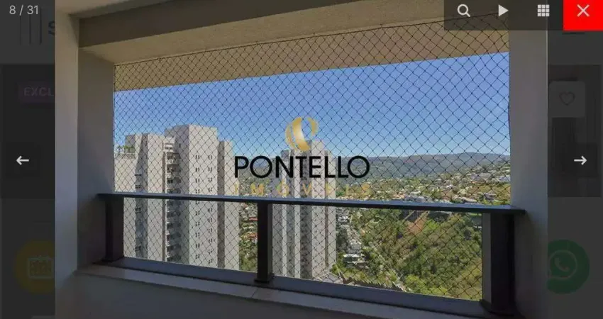 Apartamento 70 m² com 2 dorms (1 suíte) em vila da serra, nova lima – aluguel