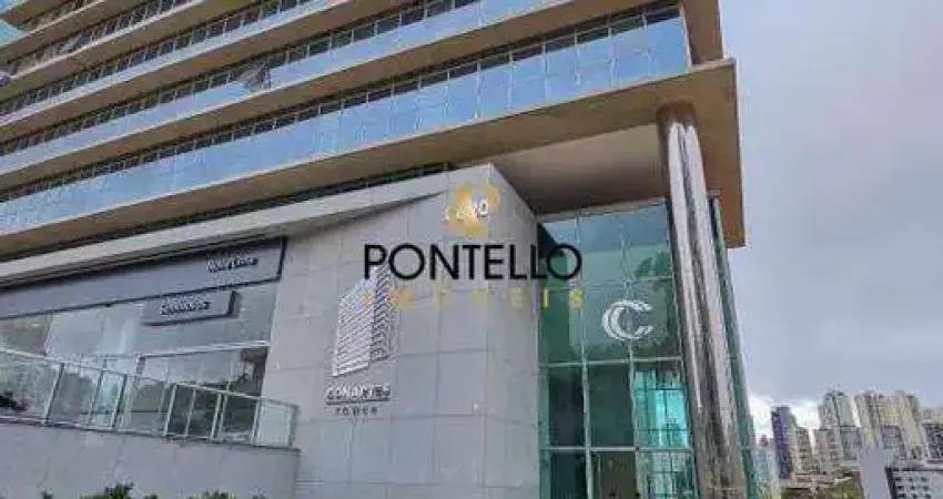 Sala Comercial de 104m² com vista panorâmica no Conartes Tower!