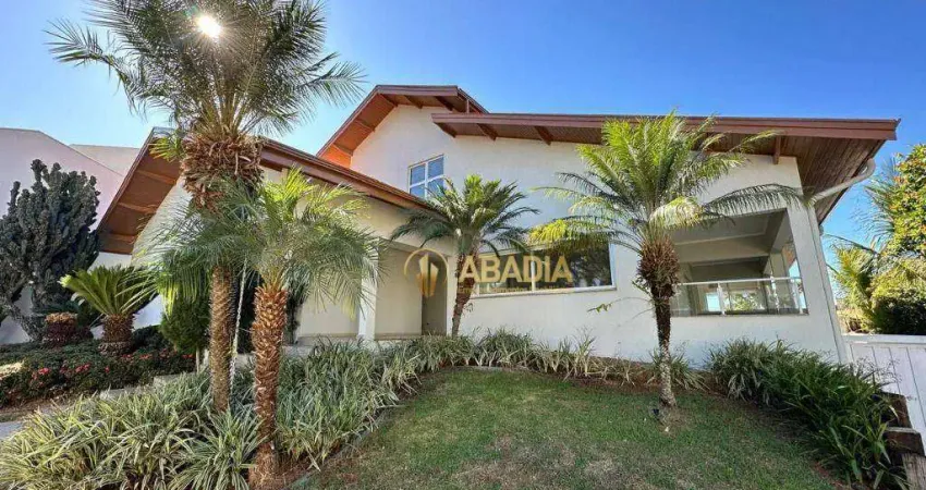 Casa com 4 dormitórios à venda, 460 m² por r$ 2.649.500,00 - condomínio residencial alemac - paulínia/sp