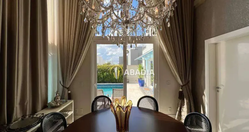 Casa com 3 dormitórios à venda, 400 m² por r$ 3.799.500,00 - residencial villa lobos - paulínia/sp