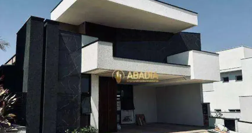 Casa com 3 dormitórios à venda, 183 m² por r$ 1.899.500,00 - condomínio residencial santorini - paulínia/sp