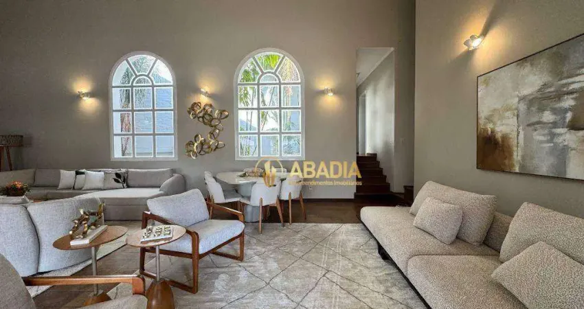 Casa com 7 dormitórios à venda, 890 m² por r$ 4.300.000,00 - condomínio fazenda duas marias - jaguariúna/sp