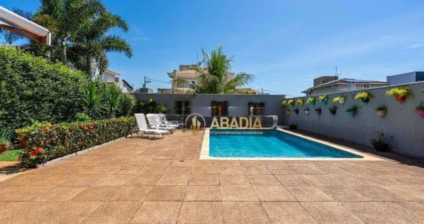 Casa com 3 dormitórios à venda, 237 m² por r$ 1.690.000,00 - condomínio figueira branca - paulínia/sp