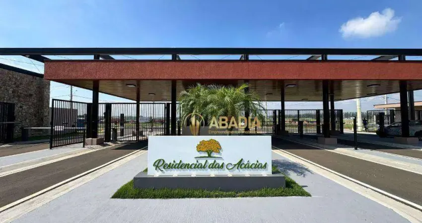 Terreno à venda, 378 m² por r$ 469.000,00 - condomínio acácias - paulínia/sp