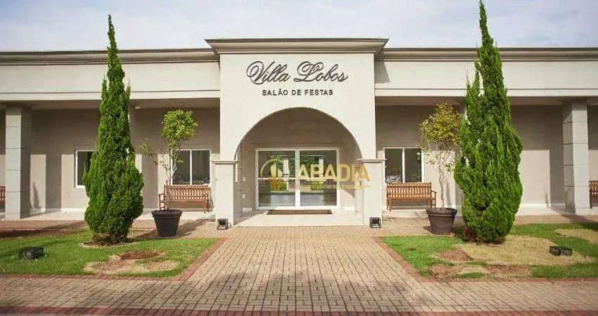 Terreno a venda, 450 m² - condomínio villa lobos - paulínia/sp