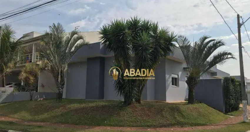 Casa com 3 dormitórios à venda, 300 m² por r$ 1.170.000,00 - condomínio terras do fontanário - paulínia/sp