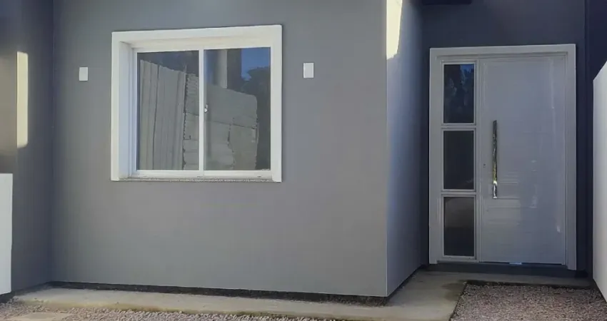 Casa com 2 dormitórios churrasqueira próximo da sanga funda pronta para moradia