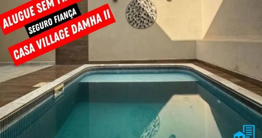 Alugue sem fiador casa condomínio village damha ii, são josé do rio preto