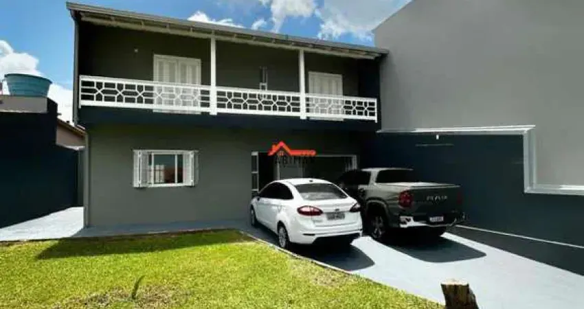 Belo sobrado de 3 dormitórios com 1 suíte e 212m2 construídos na av. joão paulo i, 422 - santo inácio - esteio