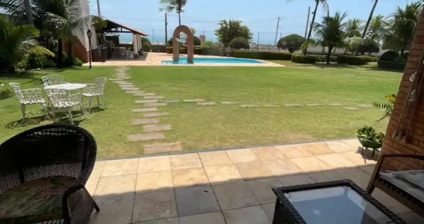 Linda casa duplex em condomínio no porto das dunas, 4 quartos + dce