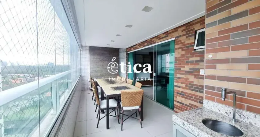 Apartamento na ponta d'areia com 217m², 03 suítes e 03 vagas de garagem.