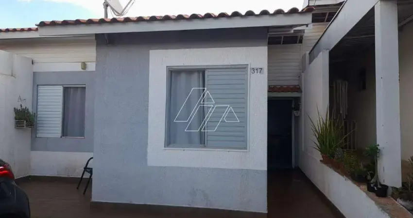 Casa à venda, 2 quartos, 2 vagas, jardim nazareth - marília/sp