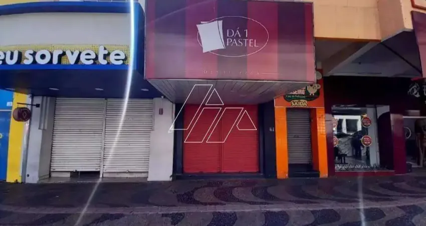 Salão/loja comercial – centro, rua sampaio vidal – marília/sp