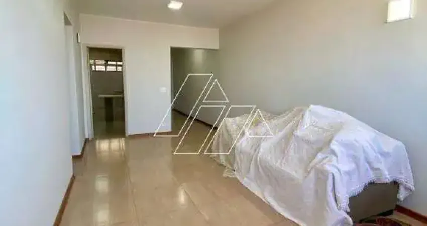 Apartamento com 132 m² e 1 vaga de garagem à venda no edifício flamboyan, localizado no centro de marília/sp