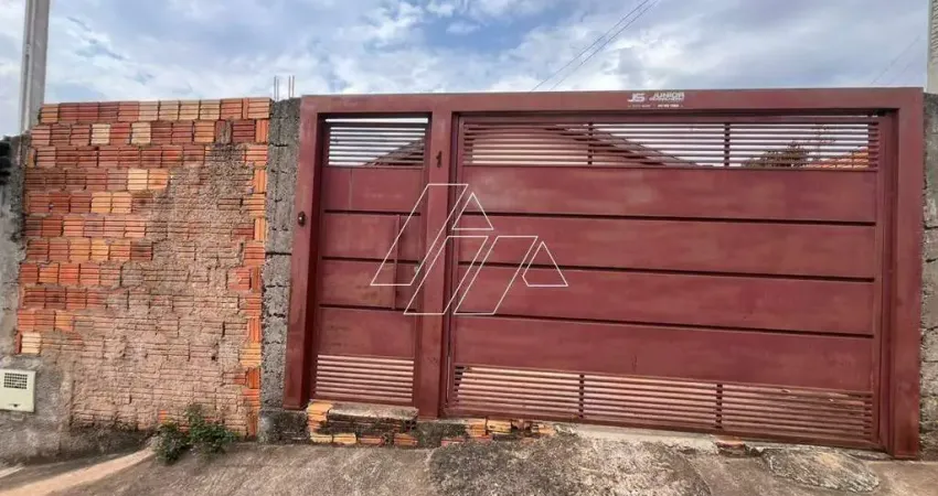 Residência com 2 dormitórios e 2 vagas de garagem à locação no pôr do sol, em marília/sp.