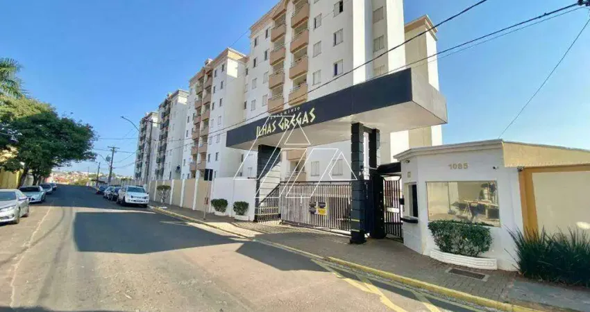 Apartamento para locação no condomínio ilhas gregas – marília/sp