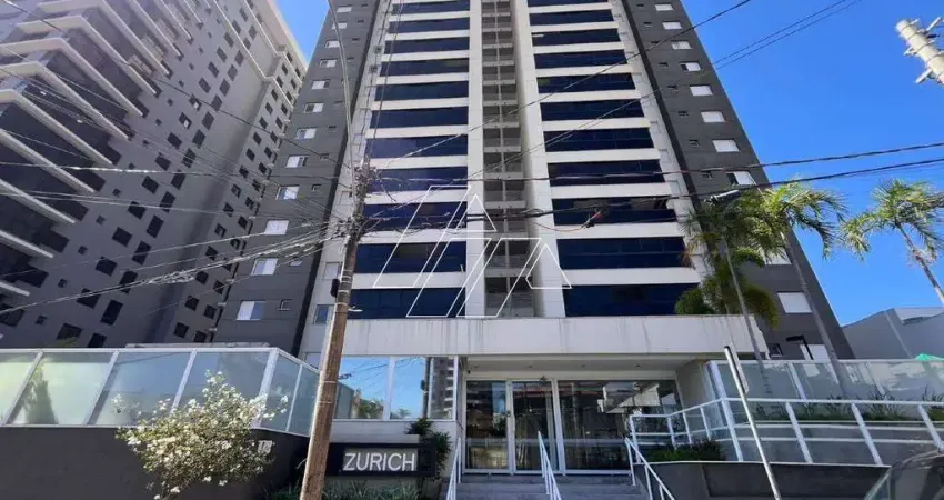 Apartamento 3 suítes para locação no residencial zurich – centro, marília/sp
