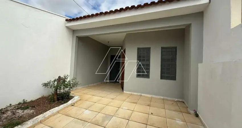 Casa à venda, 2 quartos, 2 vagas, Professor José Augusto da Silva Ribeiro - Marília/SP