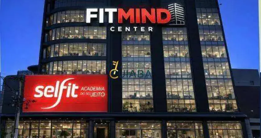 Salas Comerciais para alugar no Fitmind Center Av. Historiador Rubens de Mendonça próximo ao cruzamento com a Av. Mato Grosso