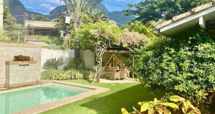 Casa com 4 dormitórios à venda, 330 m² por r$ 2.600.000,00 - itanhangá - rio de janeiro/rj