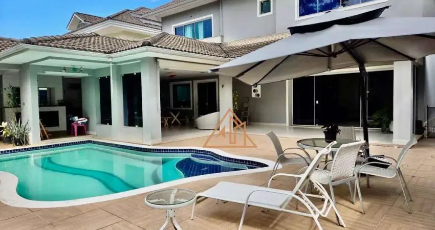 Casa com 4 dormitórios à venda, 600 m² por r$ 7.700.000,00 - barra da tijuca - rio de janeiro/rj