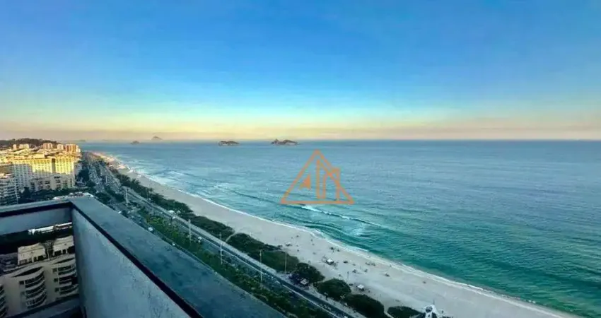 Apartamento duplex com 4 dormitórios à venda, 304 m² por r$ 4.650.000,00 - barra da tijuca - rio de janeiro/rj
