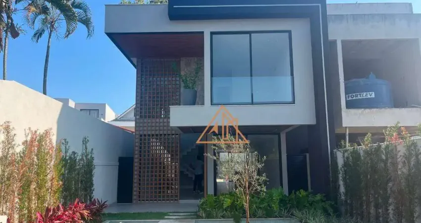 Casa com 4 dormitórios à venda, 350 m² por r$ 3.950.000,00 - barra da tijuca - rio de janeiro/rj