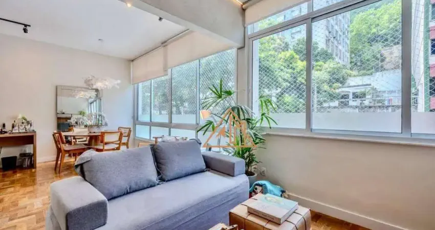 Apartamento com 1 dormitório à venda, 79 m² por r$ 850.000,00 - humaitá - rio de janeiro/rj