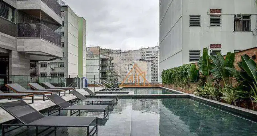Cobertura com 4 dormitórios à venda, 201 m² por r$ 3.199.000,00 - laranjeiras - rio de janeiro/rj