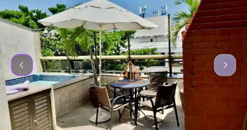 Cobertura com 4 dormitórios à venda, 251 m² por r$ 2.395.000,00 - barra da tijuca - rio de janeiro/rj