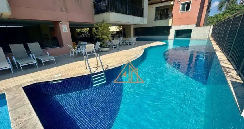 Apartamento garden com 3 dormitórios à venda, 86 m² por r$ 499.900,00 - taquara - rio de janeiro/rj